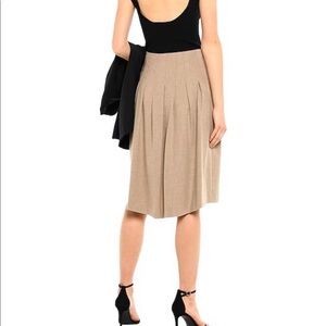 Peserico wool flannel skirt size 6 NWT